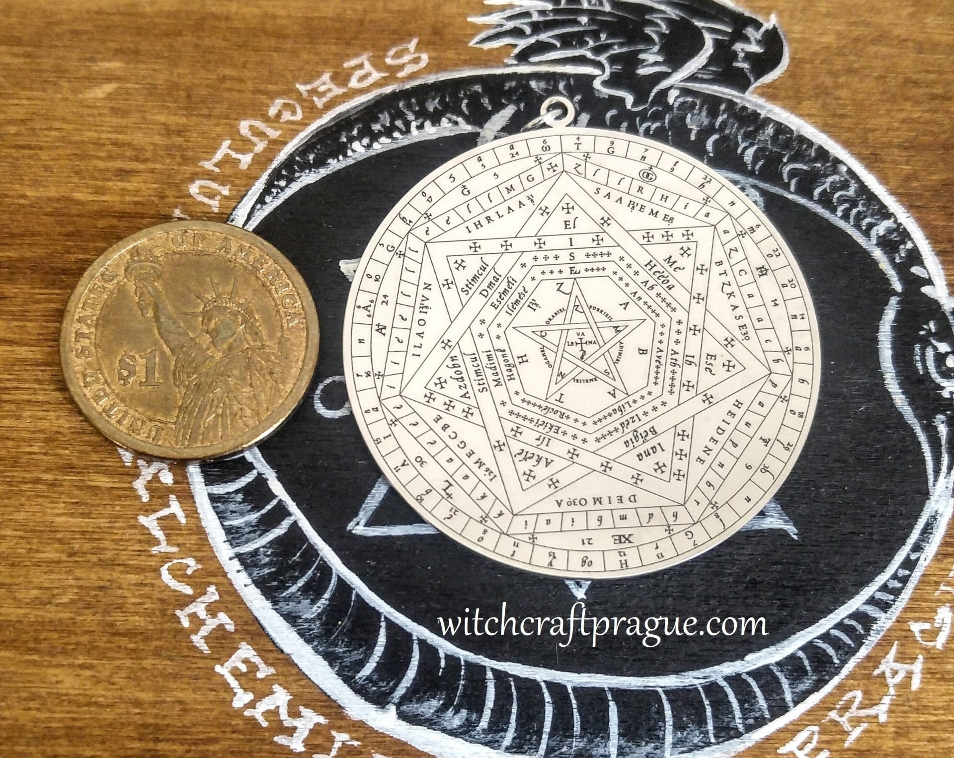 John Dee Grand pentacle Sigillum Dei Aemeth Enochian magic