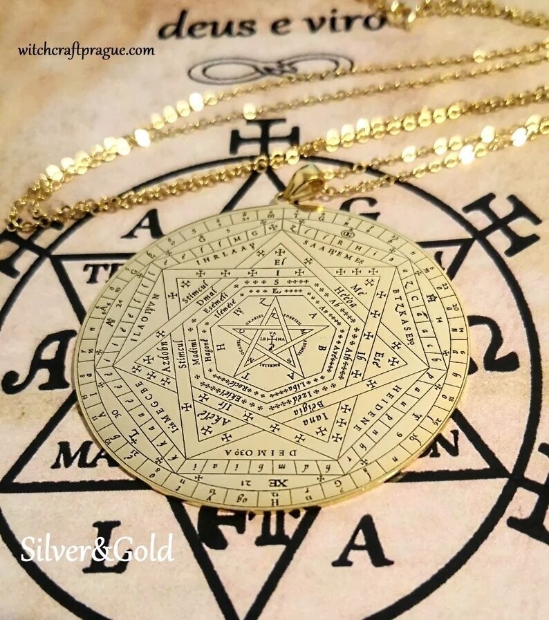 John Dee Grand pentacle Sigillum Dei Aemeth Enochian magic