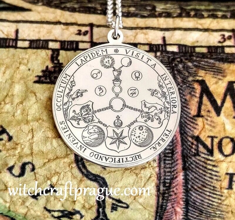 Alchemy V.I.T.R.I.O.L necklace