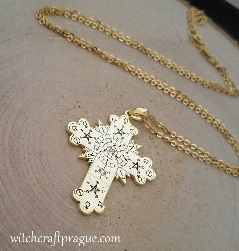 The Golden dawn Rose cross