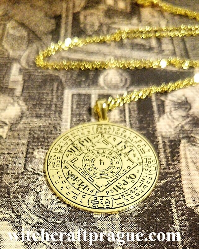 Mephistopheles seal necklace amulet