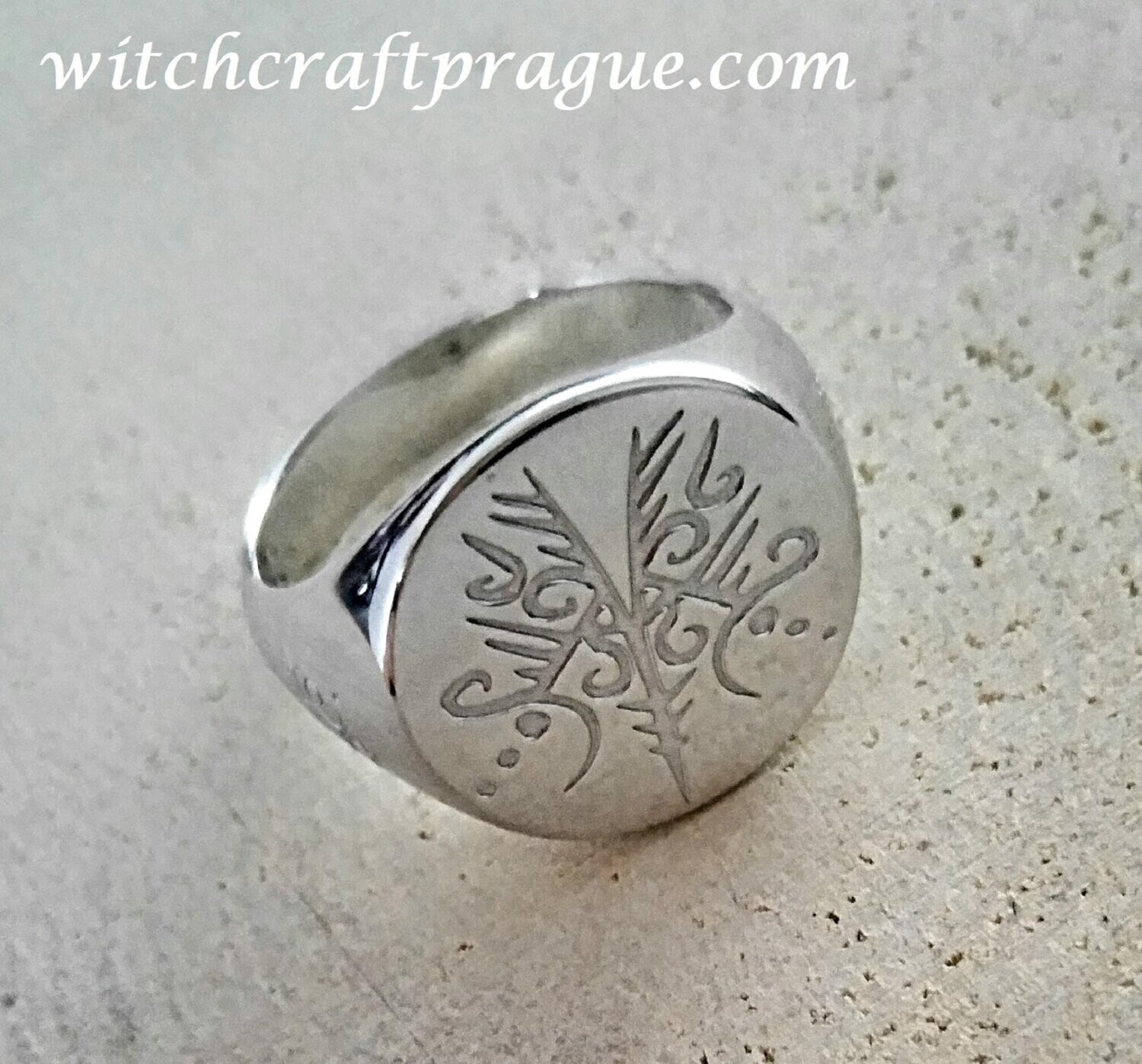 Custom witchcraft magic ring amulet talisman