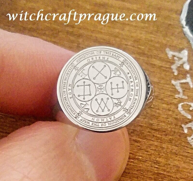Witchcraft archangels amulet,protection spell ring