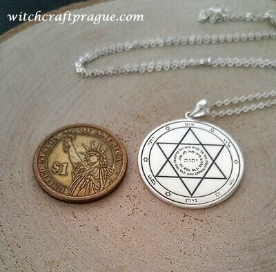 Witchcraft God names healing amulet necklace