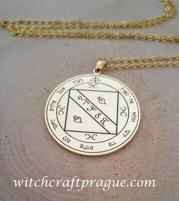 Amulet for love seal of Solomon necklace
