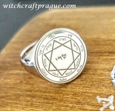 Custom witchcraft ring Alchemy seal amulet talisman