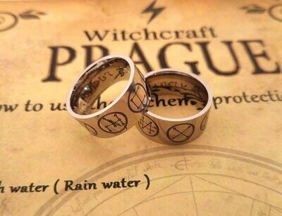 Witchcraft Archangels blessing and protection ring