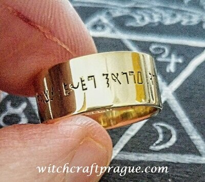 Amulet for blessing and success ring