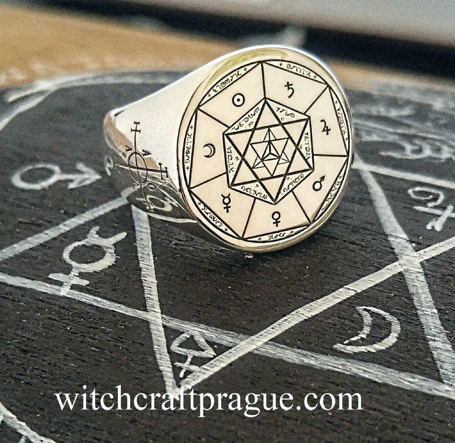 Witchcraft archangels seal ring talisman