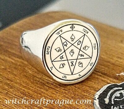 Amulet for love and attraction seal of Solomon ring