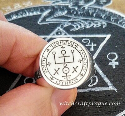 Witchcraft Archangel Raphael sigil ring amulet