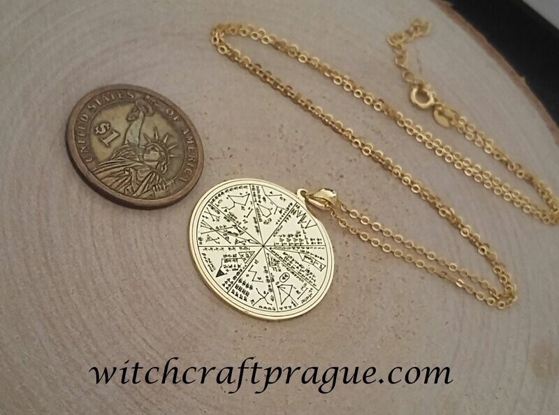 The Sumerian star map necklace planetary witchcraft amulet