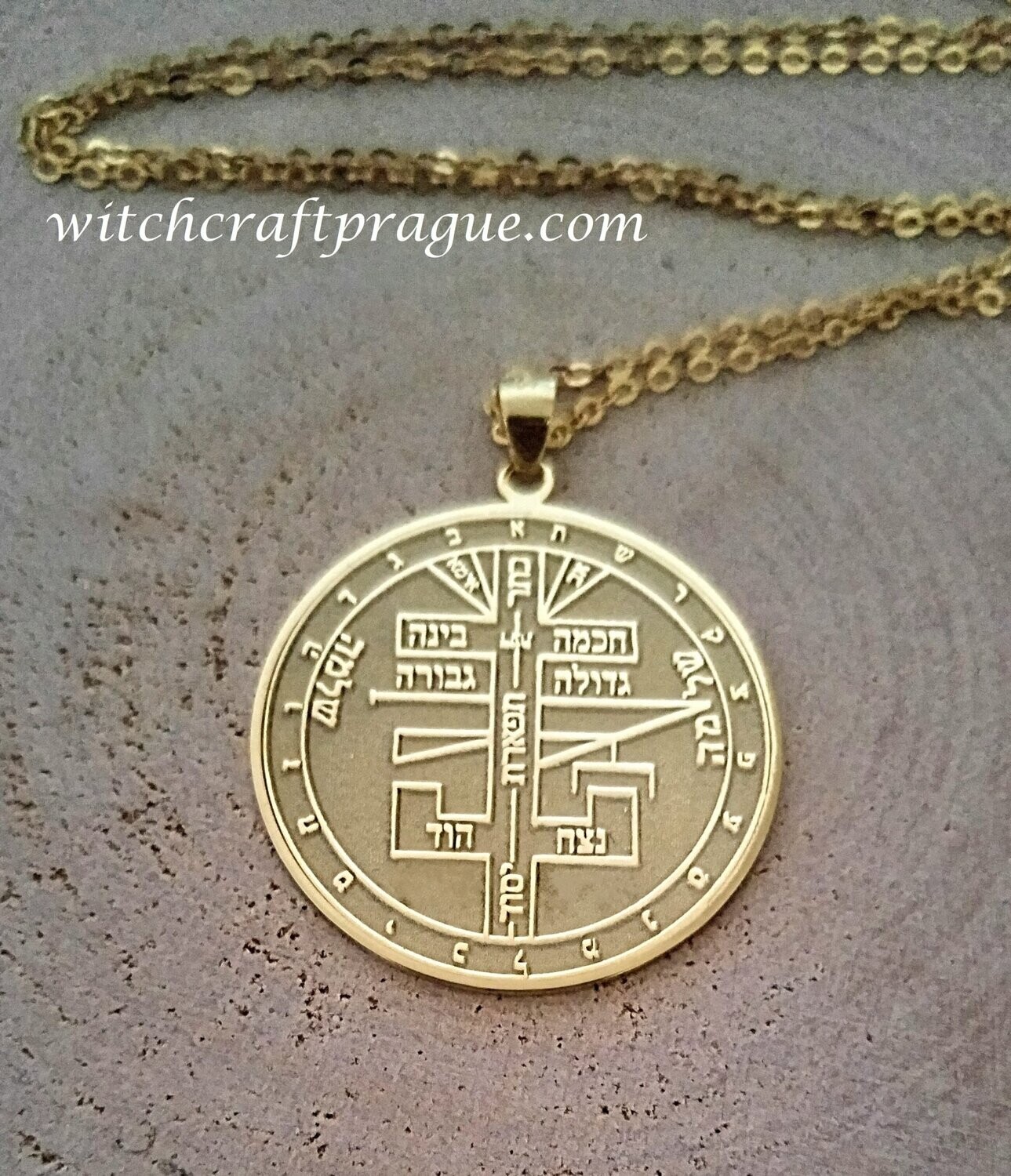 Custom Alchemy seal necklace amulet witchcraft talisman