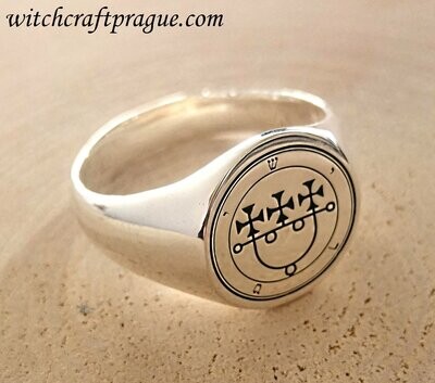Goetia Sitri seal ring,witchcraft amulet,seal of Solomon