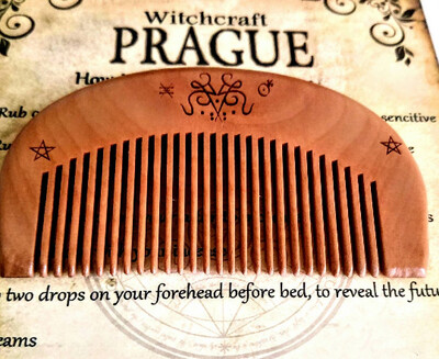 Witchcraft hair comb alchemy amulet sigil talisman