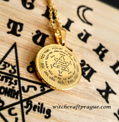 Names of God protection necklace amulet