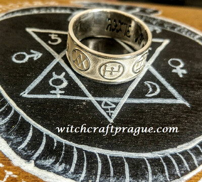 Witchcraft Archangels ring blessing and protection ring