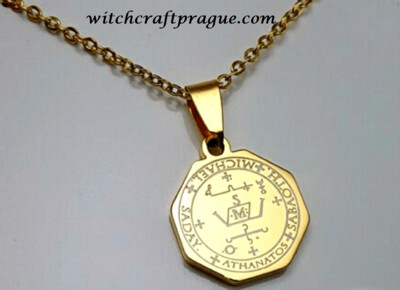 Witchcraft Archangels zodiac sigil necklace amulet