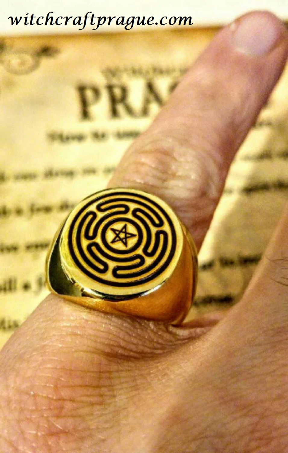 Witchcraft Hecate seal ring amulet Wicca talisman