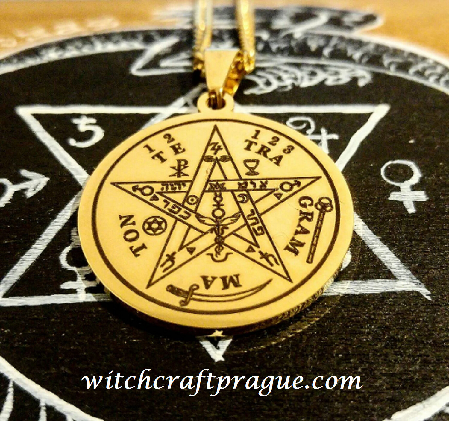 witchcraft Protection Tetragrammaton amulet
