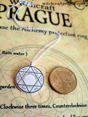 Names of God success and protection amulet
