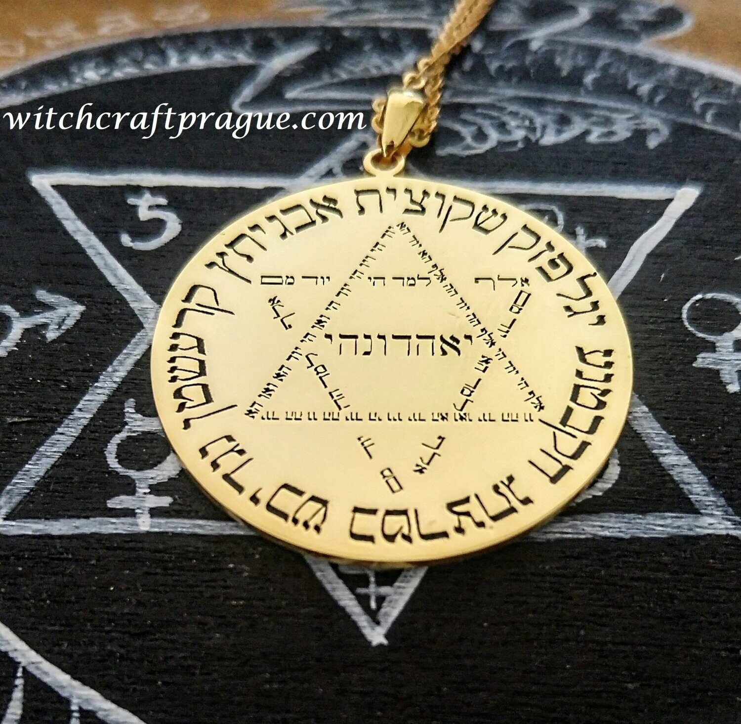Witchcraft protection from illness amulet
