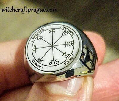 First pentacle of Mars key of Solomon ring