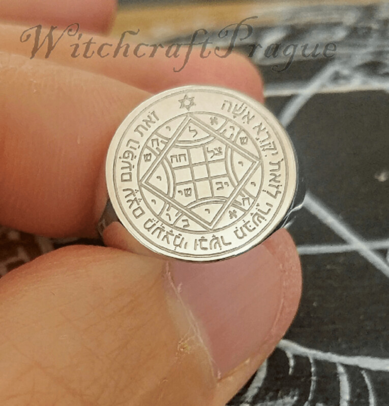 Fourth Pentacle of Venus ring seal of Solomon