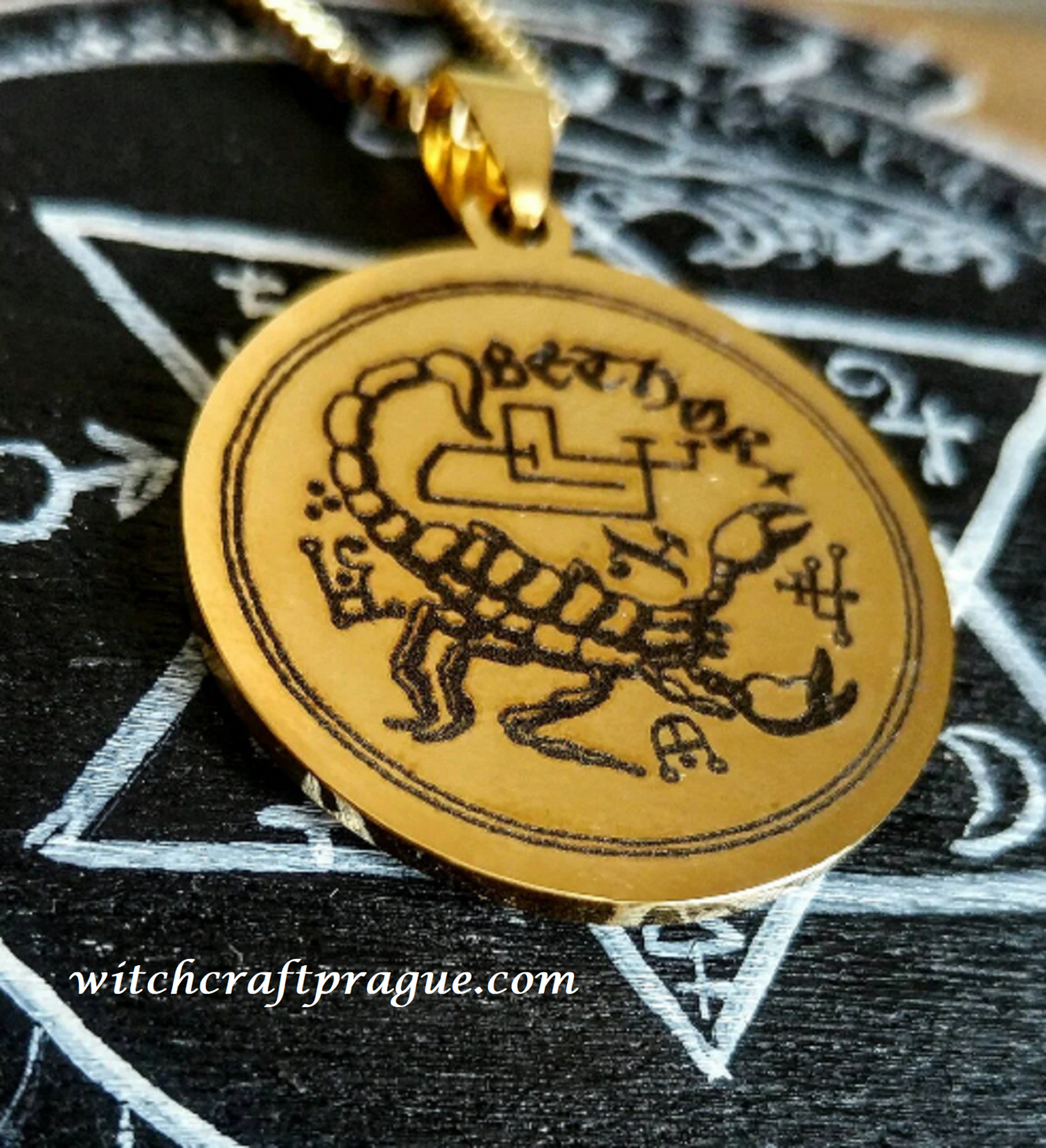 Witchcraft olympic spirit Bethor necklace amulet