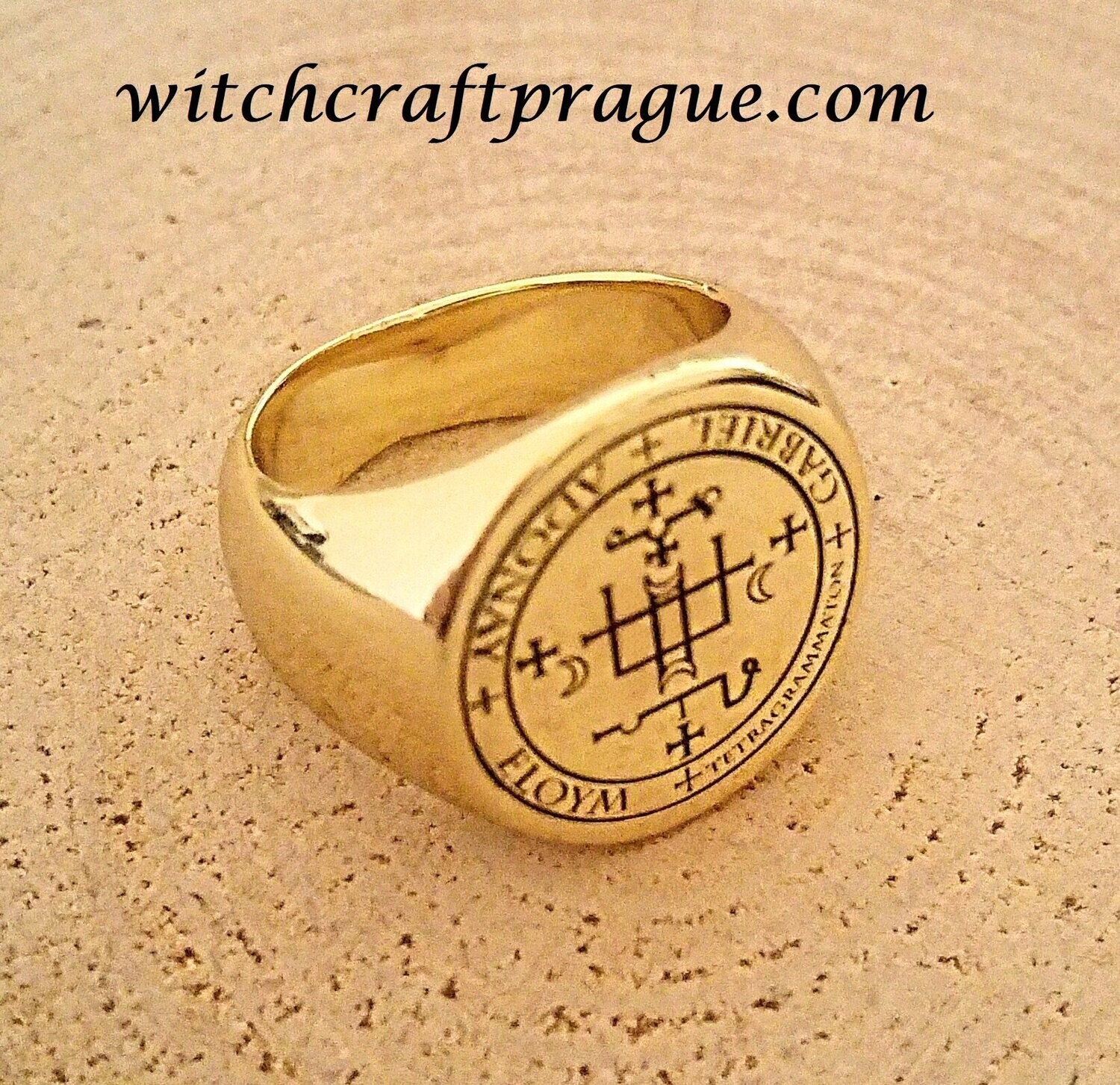 Archangel Gabriel sigil ring witchcraft amulet