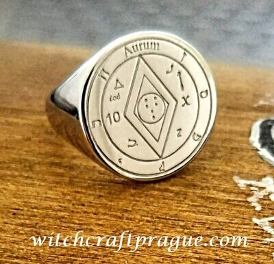 Witchcraft Aurum ring money amulet