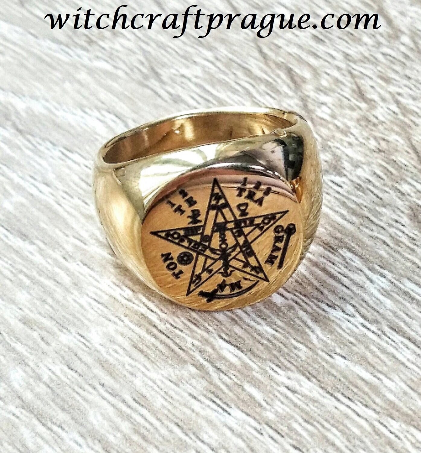 Alchemy Protection ring witchcraft amulet