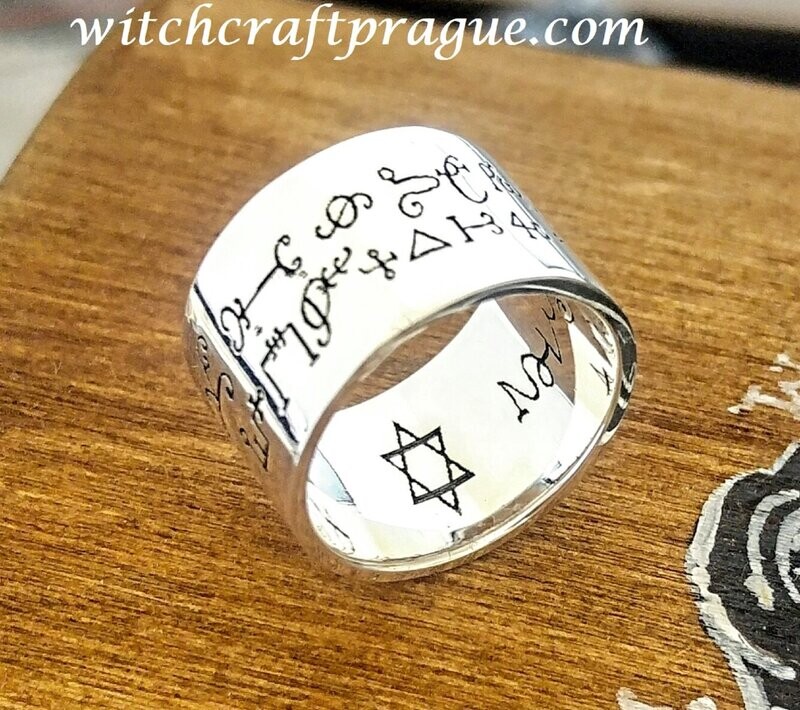 Solomon crown magic ring