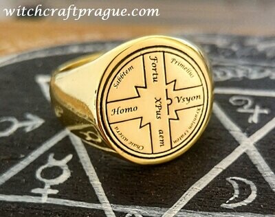 Witchcraft amulet for protection ring