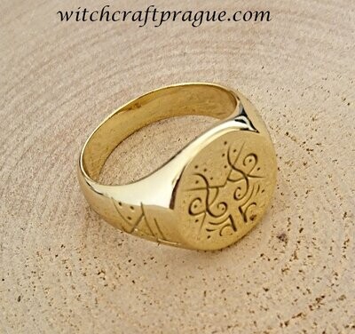 Witchcraft Chaos magick ring amulet