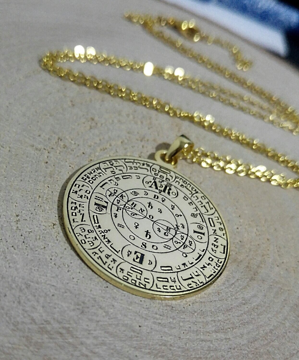 Witchcraft spirit amulet for wealth,money talisman,charm necklace