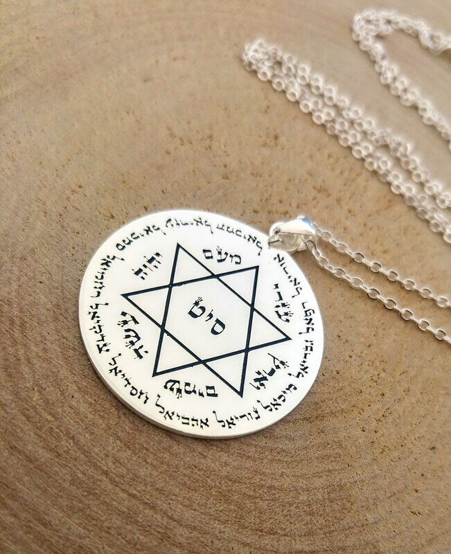 Witchcraft archangel spell necklace amulet name of God