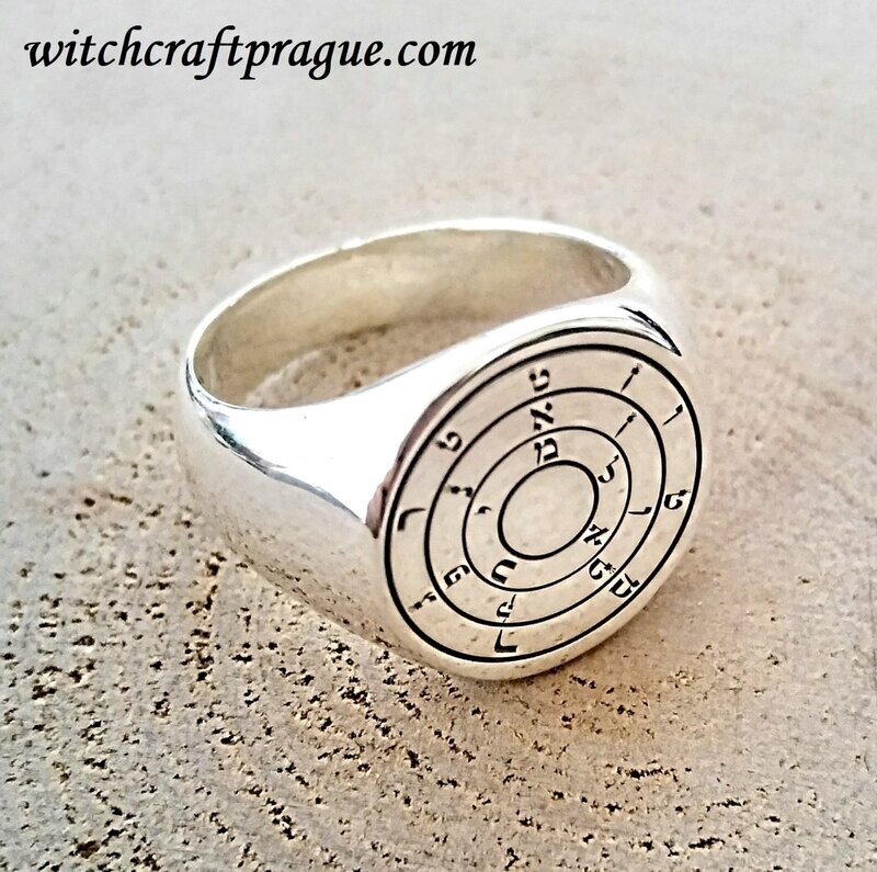 Solomon magic ring Goetia amulet,lesser key talisman
