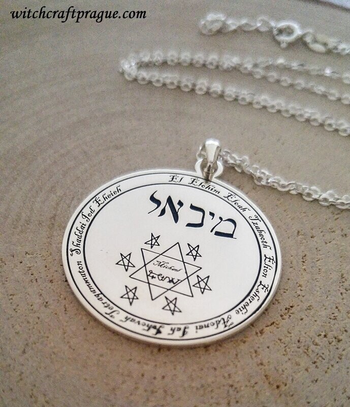 Witchcraft Archangel Michael necklace amulet