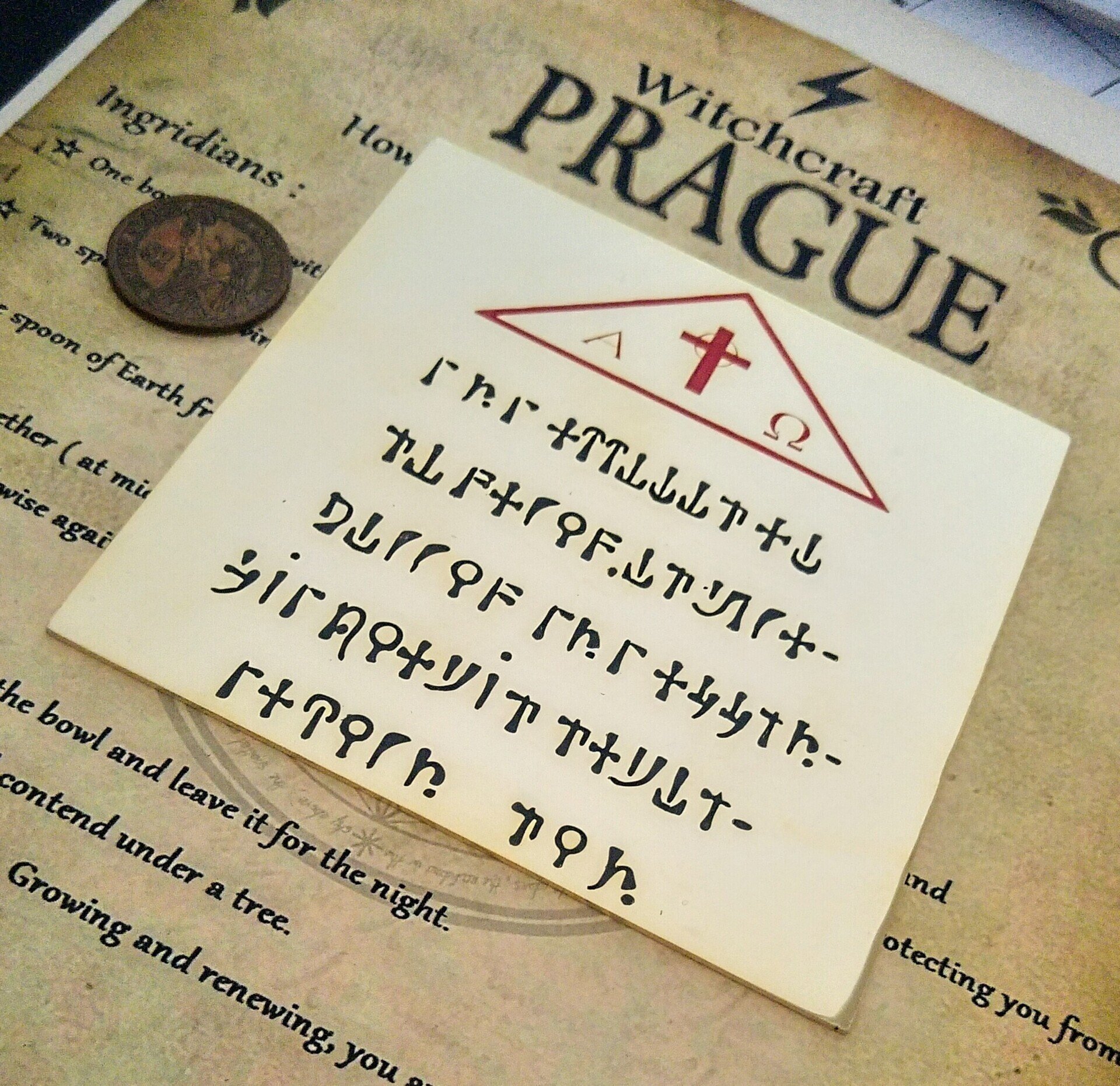 Custom witchcraft home amulet