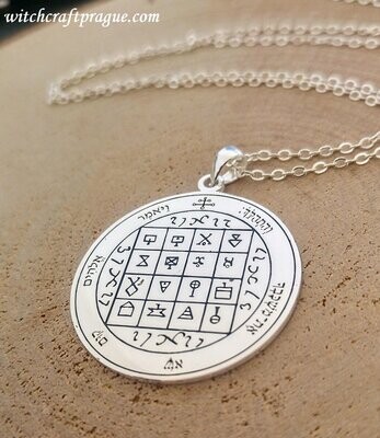 Amulet for healing body and mind seal of Solomon