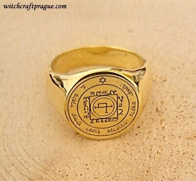 Fifth Pentacles of the sun ring seal of Solomon