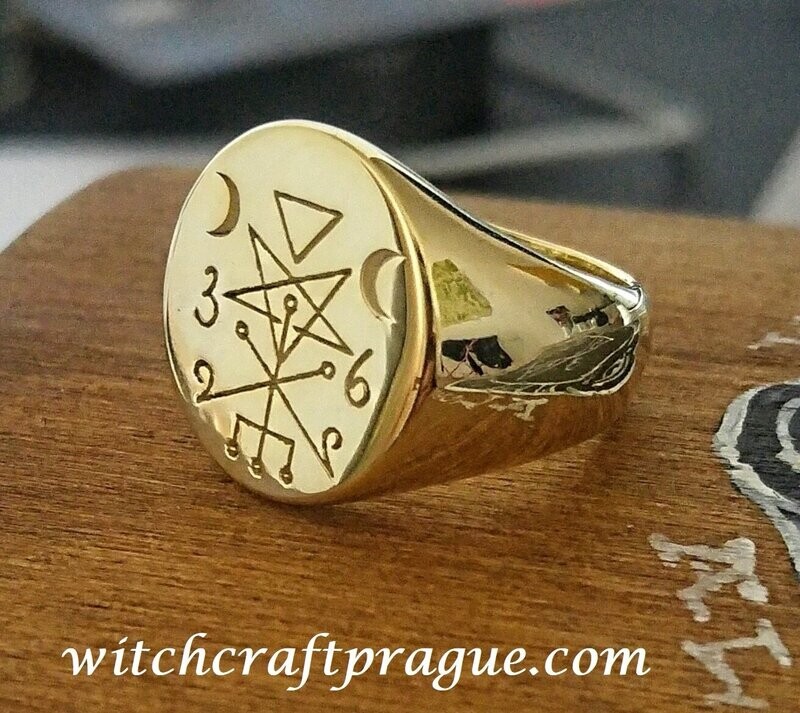 Lilith sigil ring