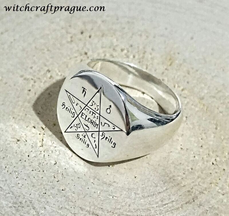 Pentacle of the God protection amulet