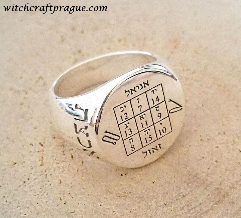 Spirit of Saturn planetary witchcraft seal talisman