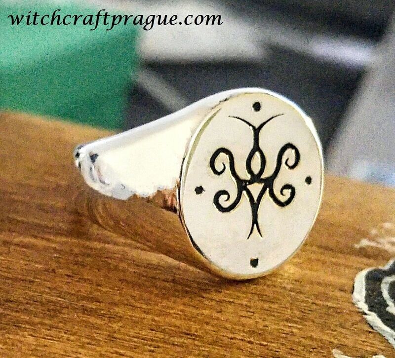 Chaos magick amulet ring