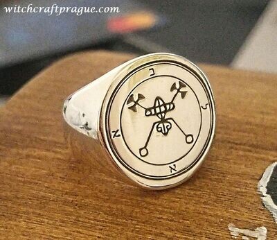 witchcraft Goetia Bael sigil ring amulet