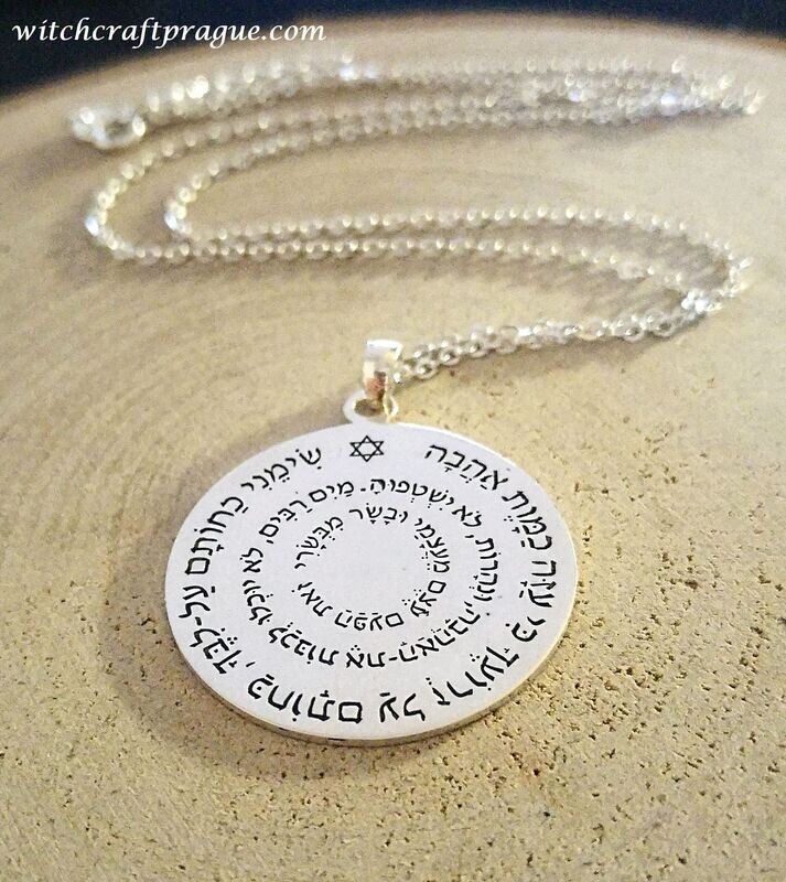Witchcraft love amulet necklace alchemy