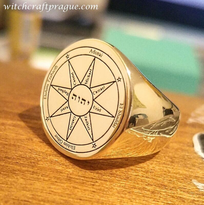 Witchcraft seal of God alchemy amulet wicca talisman God