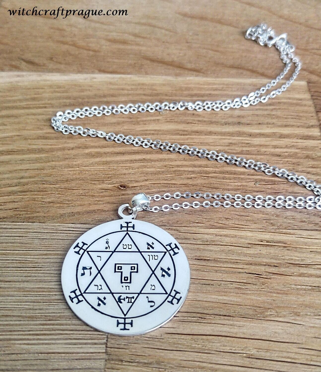 The Hexagram of Solomon Goetia necklace